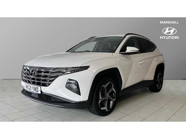 Hyundai TUCSON 1.6 TGDi Hybrid 230 Premium 5dr 2WD Auto White