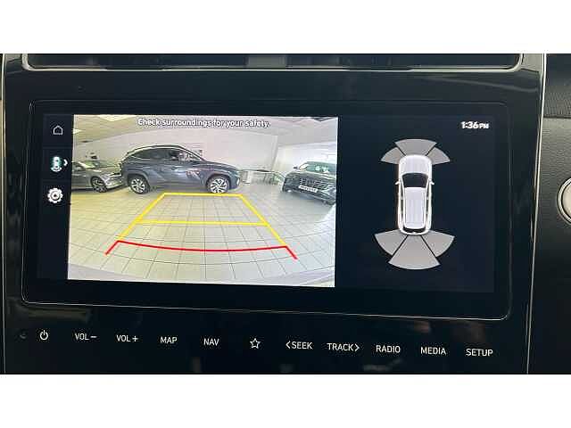 Hyundai TUCSON 1.6 TGDi Hybrid 230 Premium 5dr 2WD Auto White